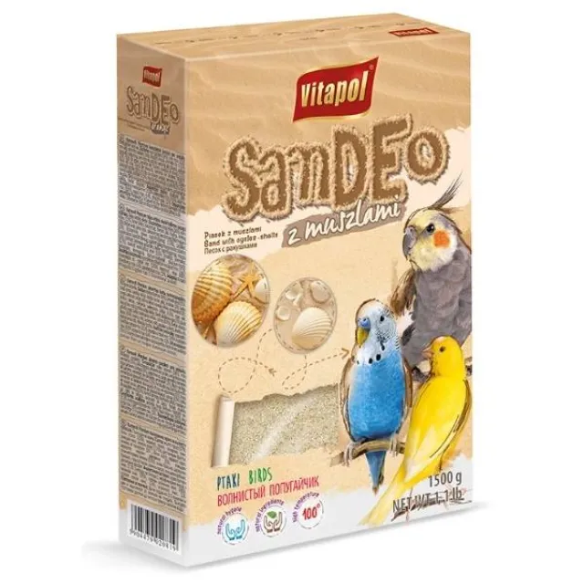 Vitapol Fuglesand med skaller 1,5 kg