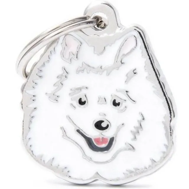 Hundetegn Friends Italian Spitz hvid