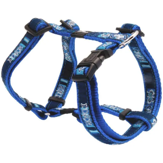 Rogz sele Indigo Bone 32-52 cm