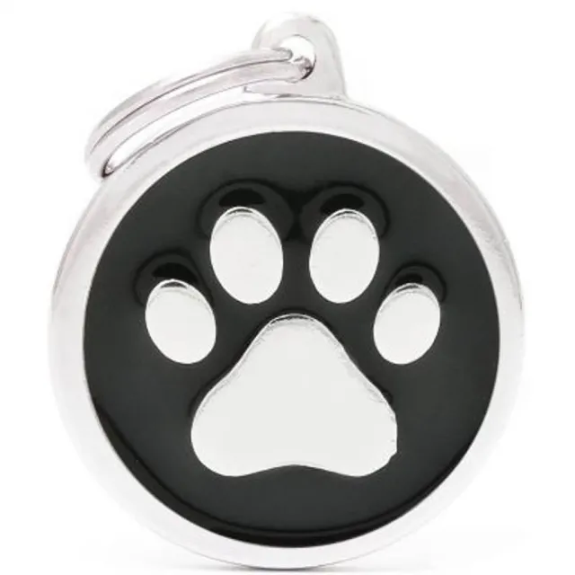 Hundetegn Classic Paw Big circle sort