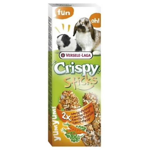 Kräcker Sticks til Kanin & Marsvin Gulerod og Persille